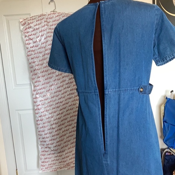 Talbots denim boho dress - Picture 4 of 6